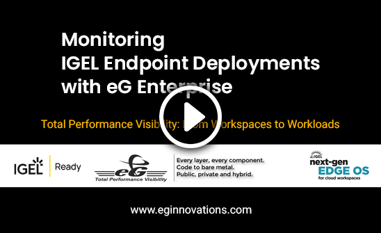 IGEL monitoring diagram